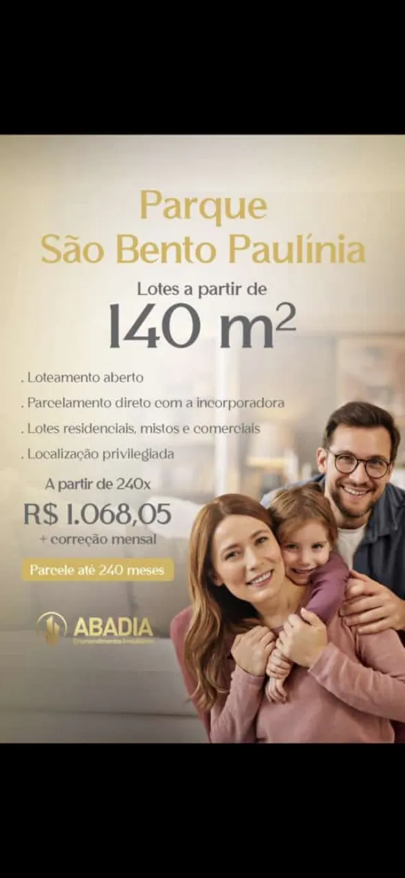 Terreno à venda de 140 m² em Paulínia, SP, Brasil