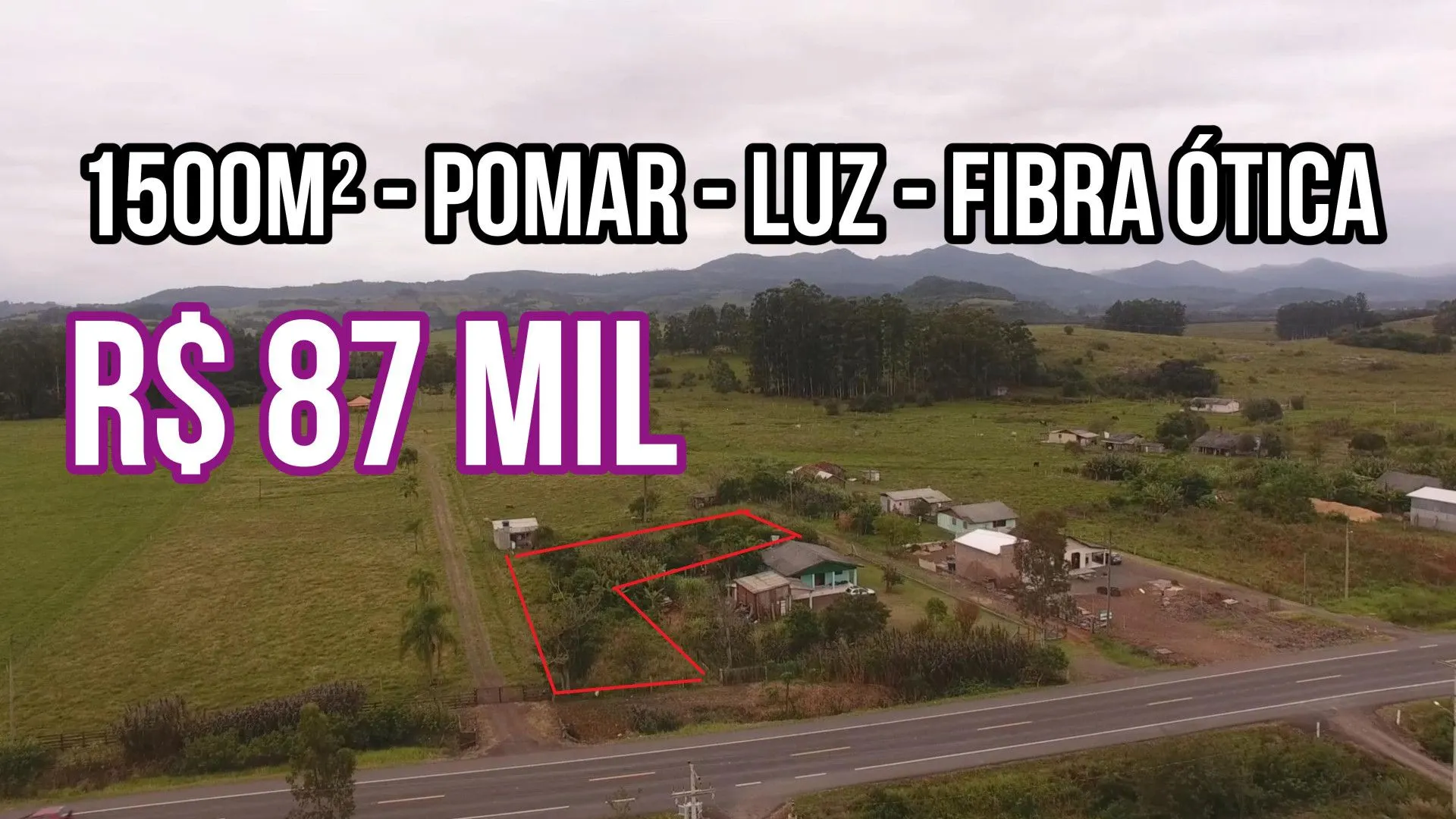 Terreno à venda de 1.500 m² em Santo Antônio da Patrulha, RS, Brasil