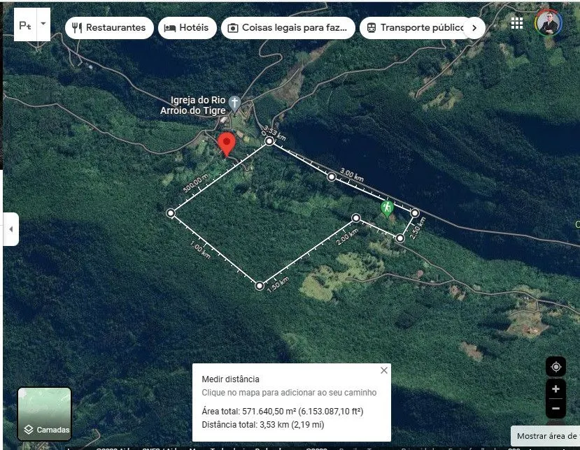 Sítio à venda de 57 ha em Riozinho, RS, Brasil