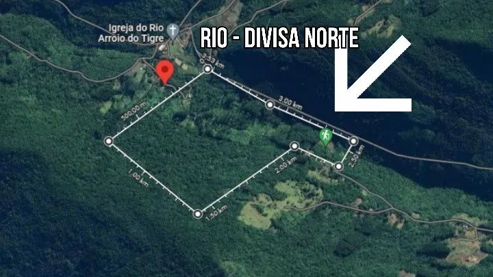 Sítio à venda de 57 ha em Riozinho, RS, Brasil