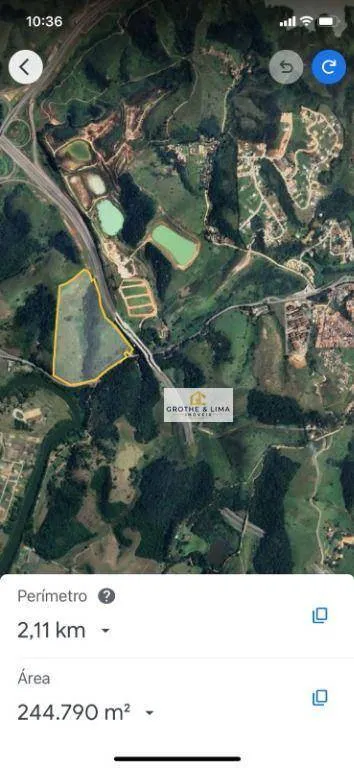 Plot for sale of 60 acres in Jacareí, SP, Brazil