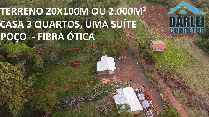 Chácara à venda de 2.000 m² em Taquara, RS, Brasil