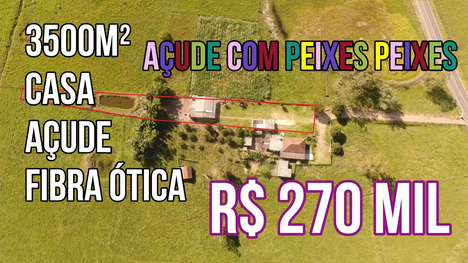 Chácara à venda de 3.400 m² em Santo Antônio da Patrulha, RS, Brasil