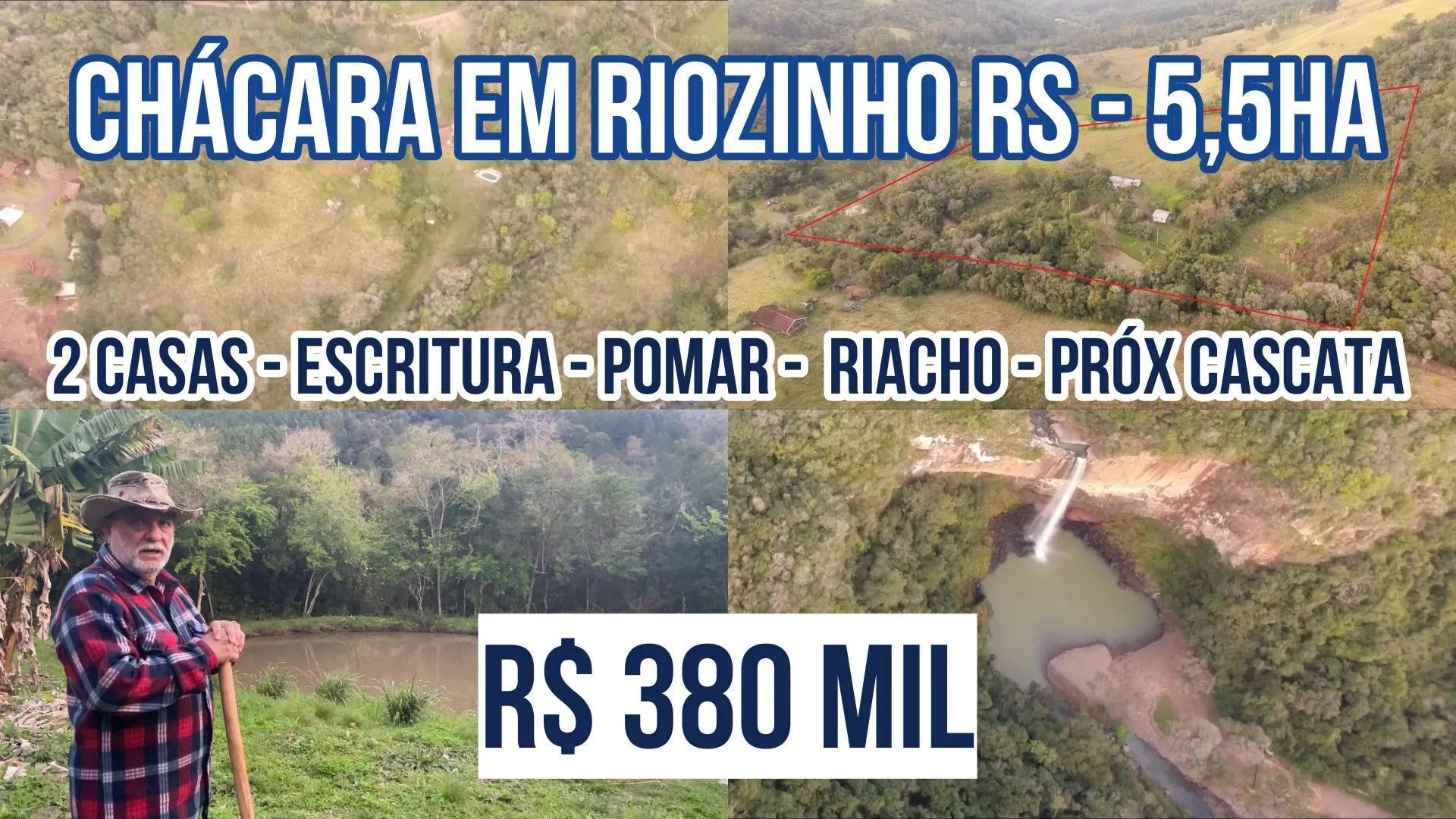 Chácara à venda de 6 ha em Riozinho, RS, Brasil