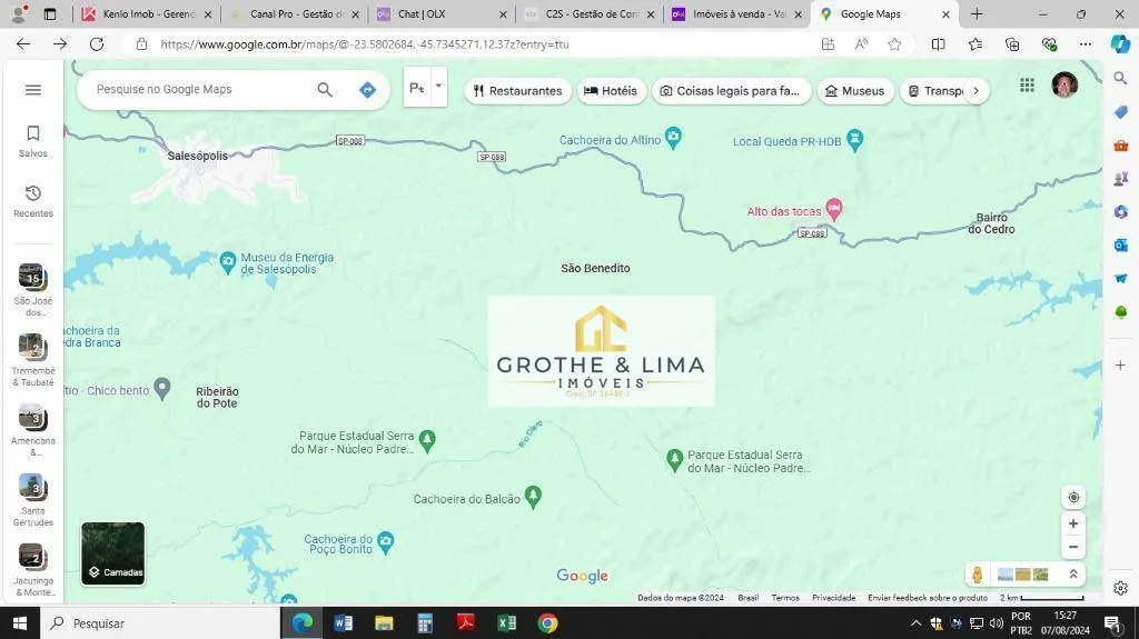 Terreno à venda de 171 ha em Salesópolis, SP, Brasil