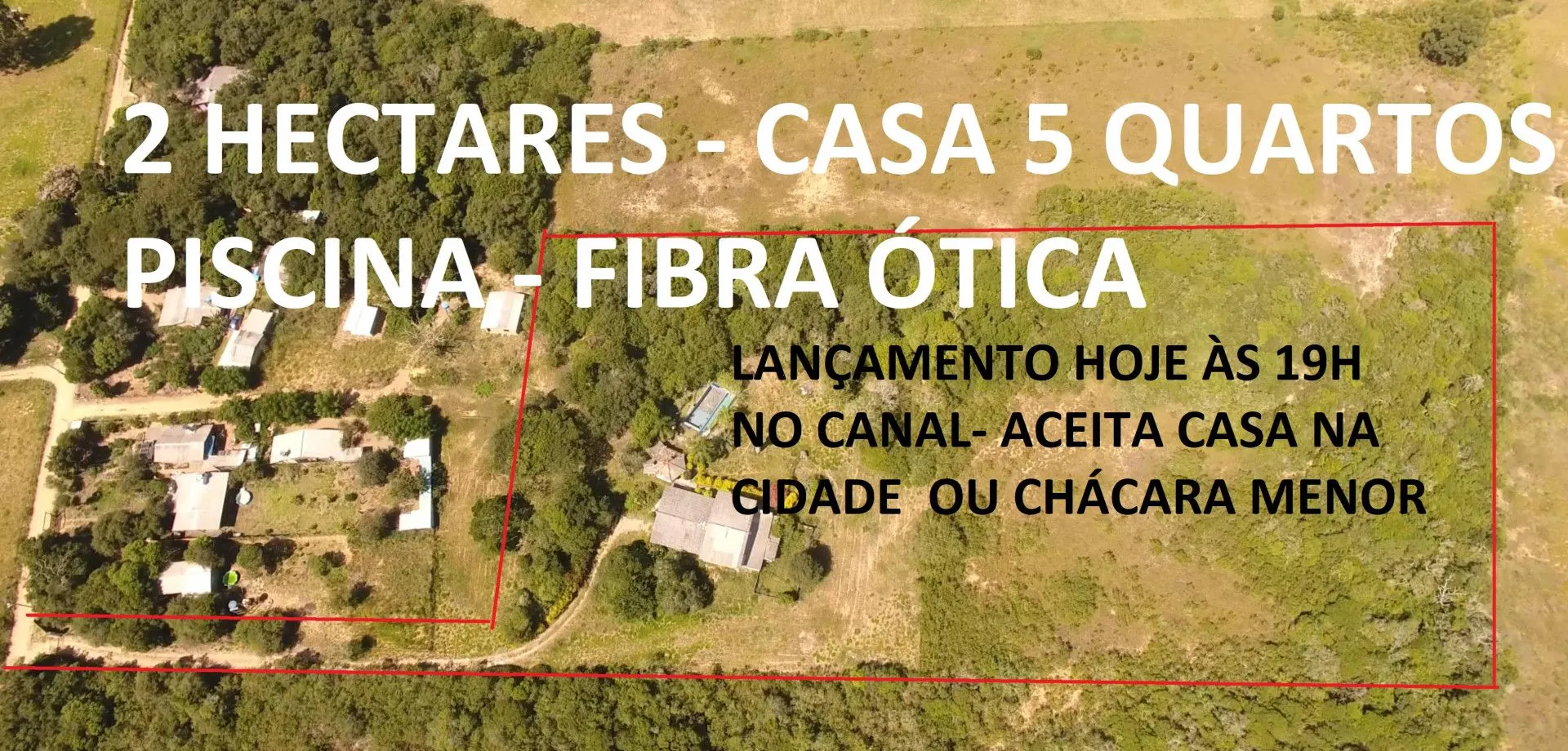 Chácara à venda de 2 ha em Viamão, RS, Brasil