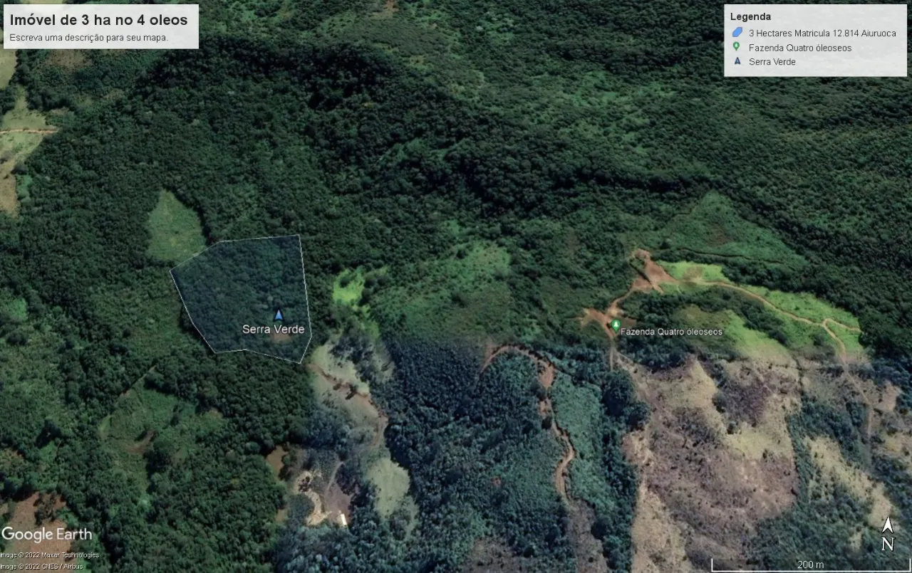 Terreno à venda de 3 ha em Aiuruoca, MG, Brasil