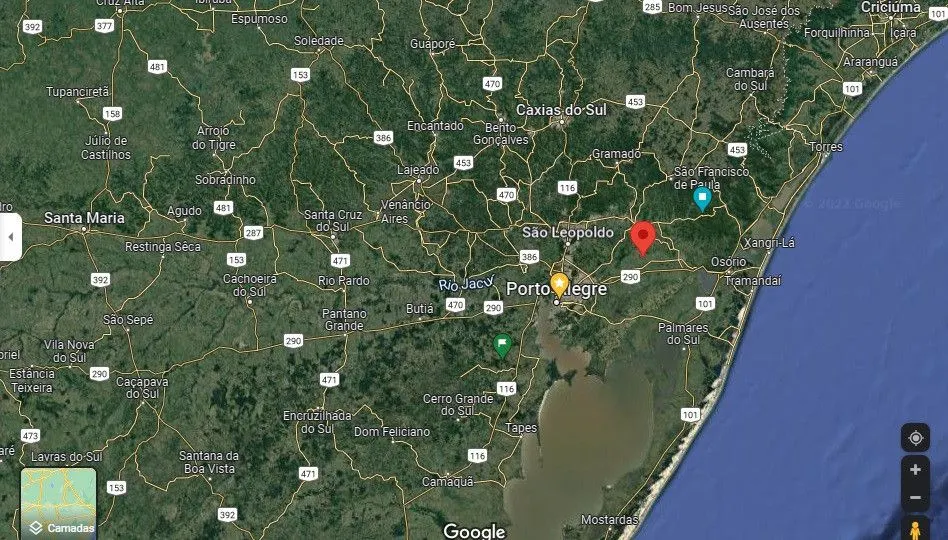 Plot for sale of 44 acres in Glorinha, RS, Brazil