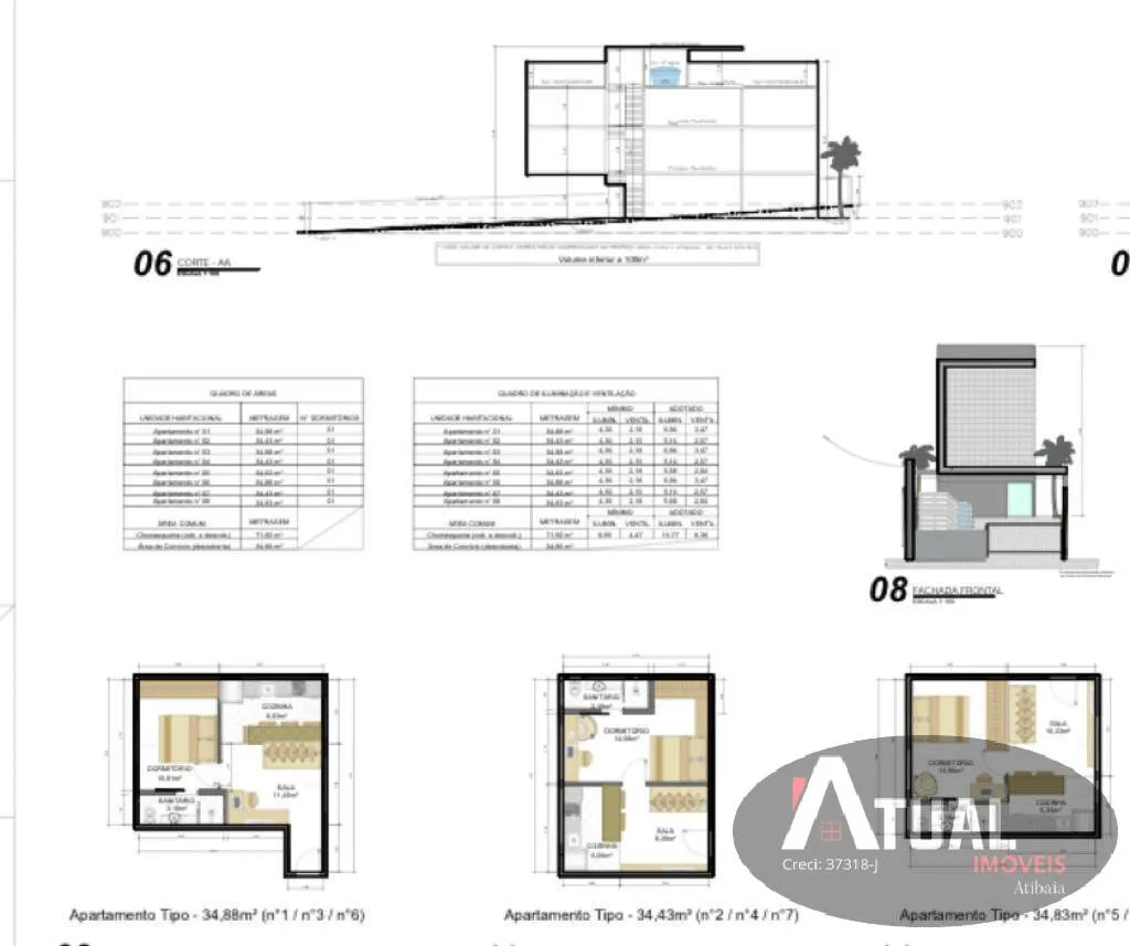 Plot for sale of 390 m² in Atibaia, SP, Brazil