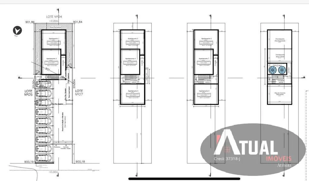 Plot for sale of 390 m² in Atibaia, SP, Brazil