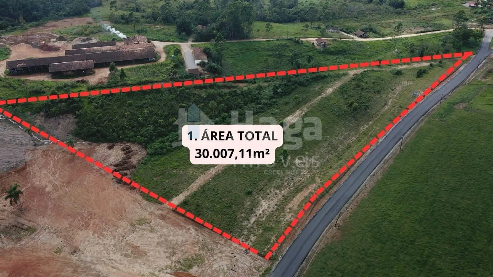 Terreno à venda de 2 ha em Canelinha, SC, Brasil