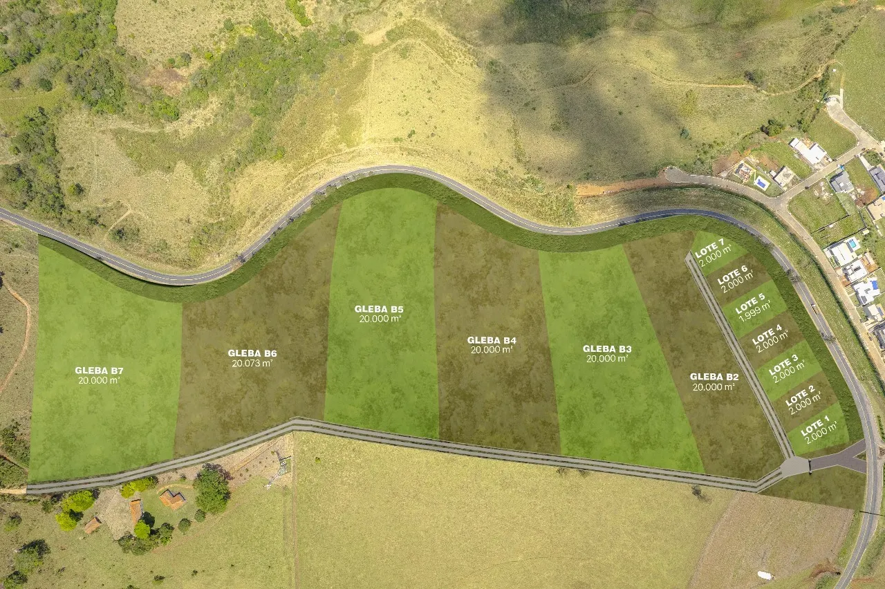 Terreno à venda de 2.000 m² em Joanópolis, SP, Brasil