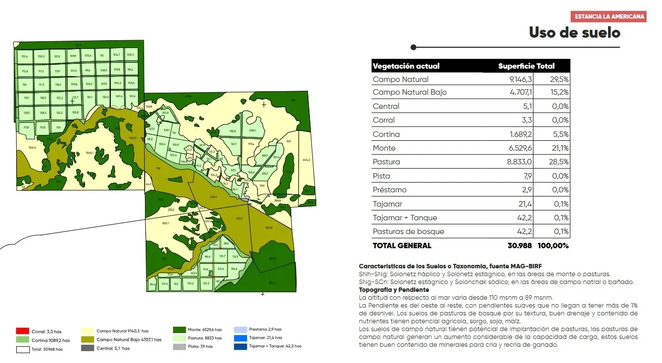 Comercial para Alugar de 30.988 ha em Fuerte Olimpo, Paraguai