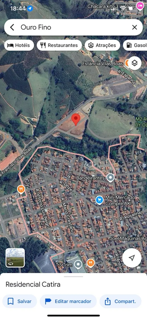 Terreno à venda de 153 m² em Ouro Fino, MG, Brasil