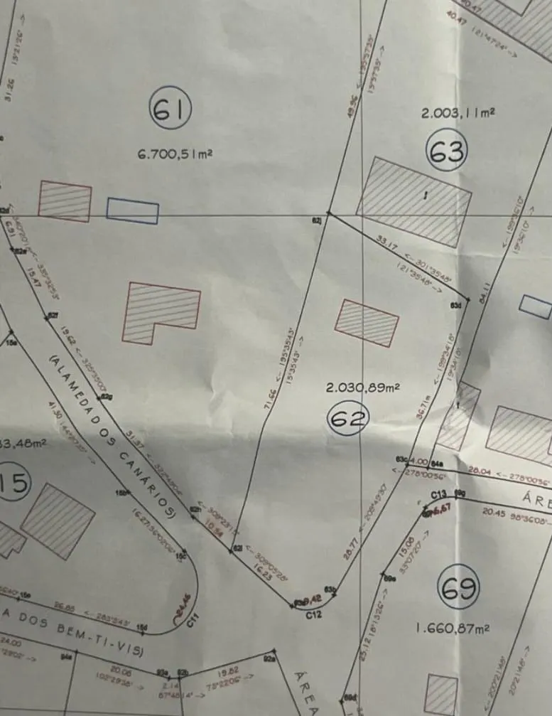Plot for sale of 2,039 m² in São José dos Campos, SP, Brazil