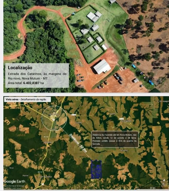 Fazenda à venda de 6.400 ha em Nova Mutum, MT, Brasil