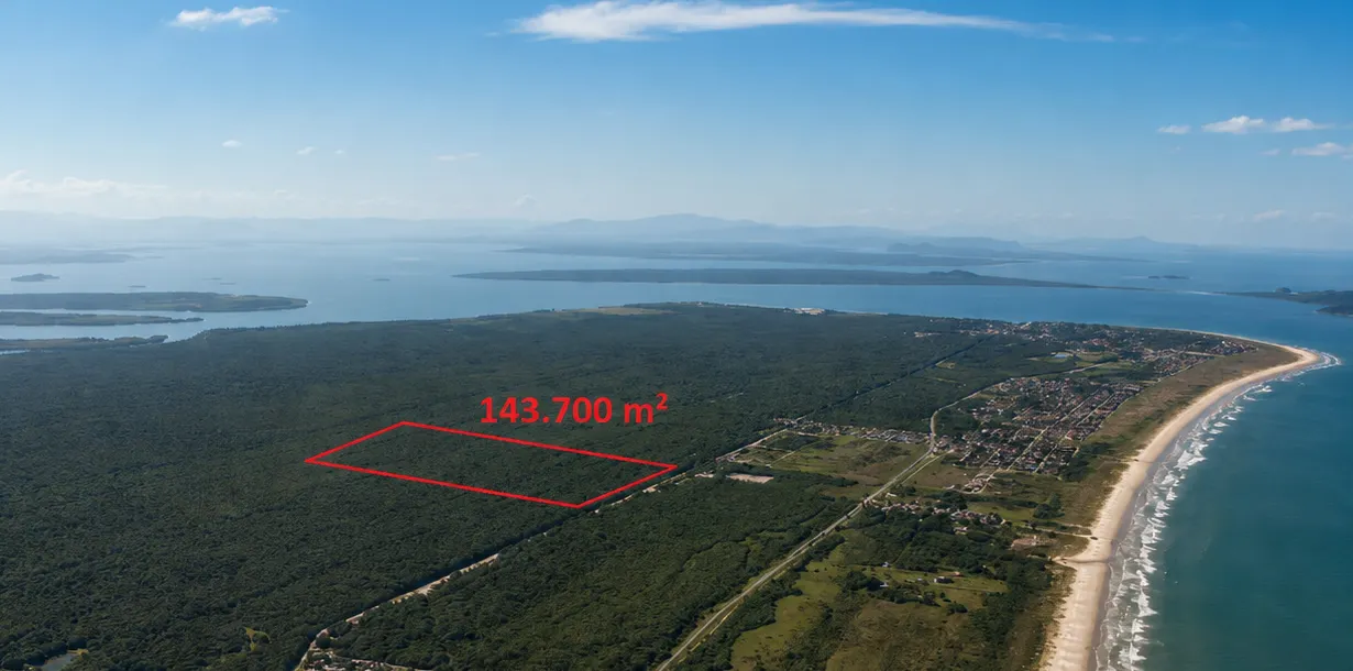 Plot for sale of 35 acres in Pontal do Paraná, PR, Brazil