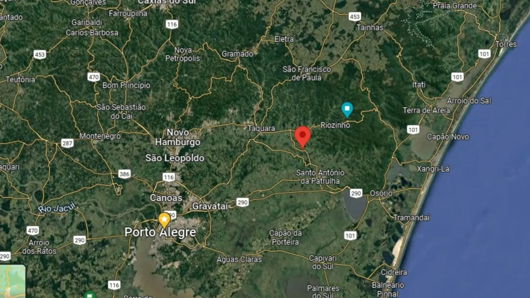 Sítio à venda de 4 ha em Santo Antônio da Patrulha, RS, Brasil
