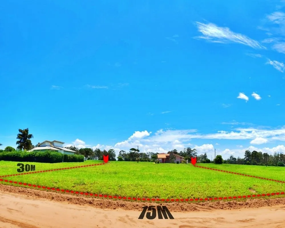 Terreno à venda de 450 m² em Águas de Santa Bárbara, SP, Brasil