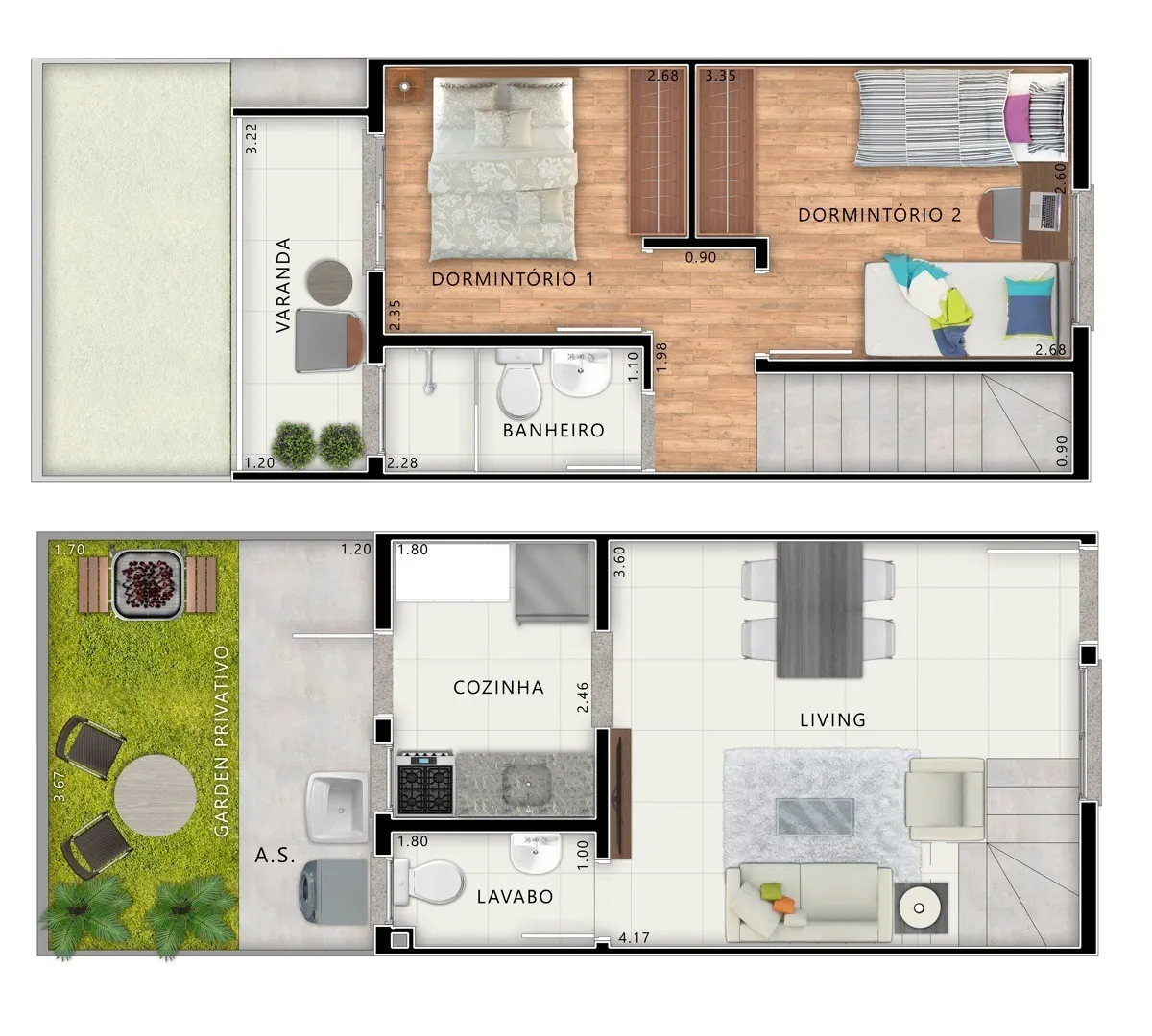 Casa à venda de 49 m² em Vargem Grande Paulista, SP, Brasil