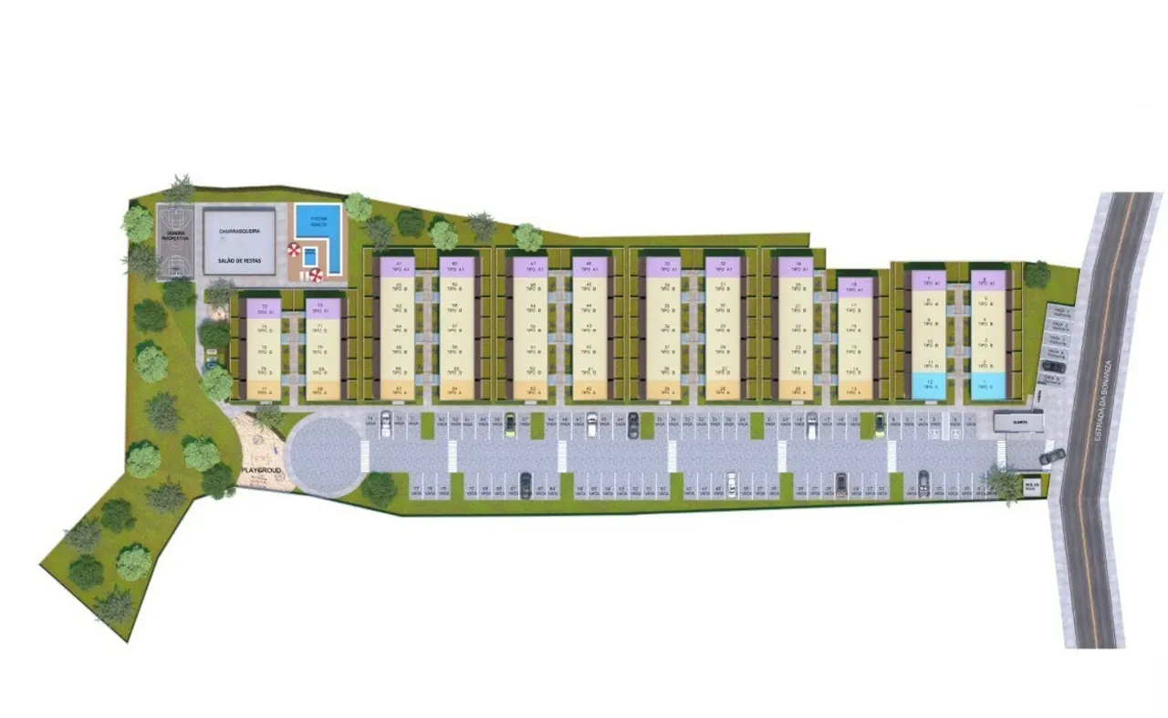 Casa à venda de 49 m² em Vargem Grande Paulista, SP, Brasil