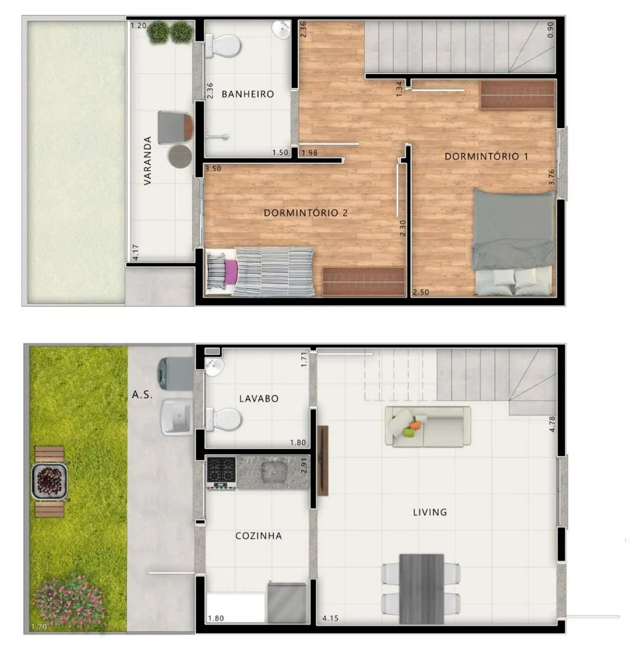 Casa à venda de 49 m² em Vargem Grande Paulista, SP, Brasil