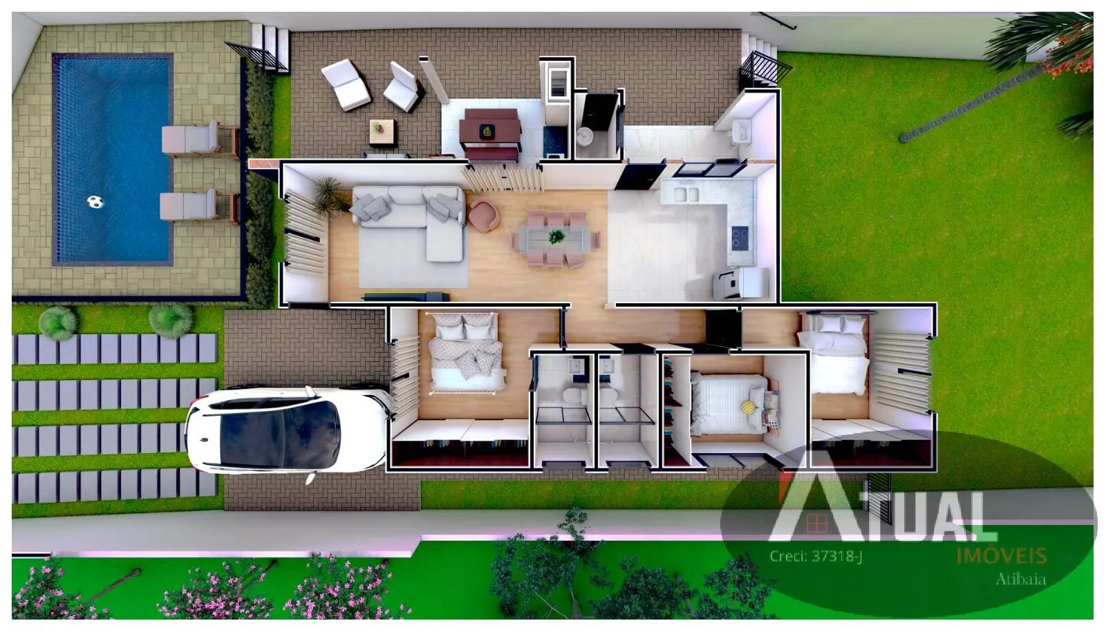 Casa à venda de 500 m² em Atibaia, SP, Brasil
