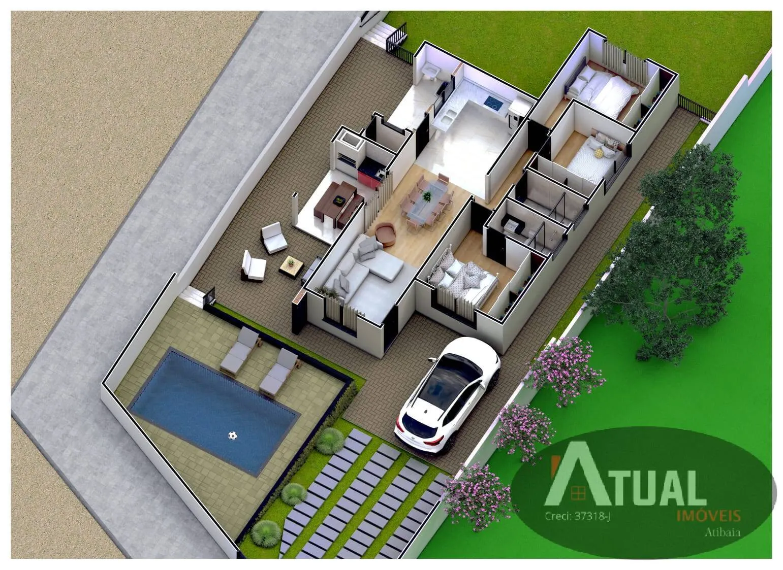Casa à venda de 500 m² em Atibaia, SP, Brasil