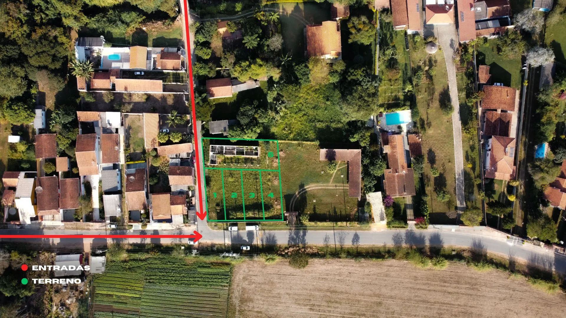 Plot for sale of 1,000 m² in São Bento do Sapucaí, SP, Brazil