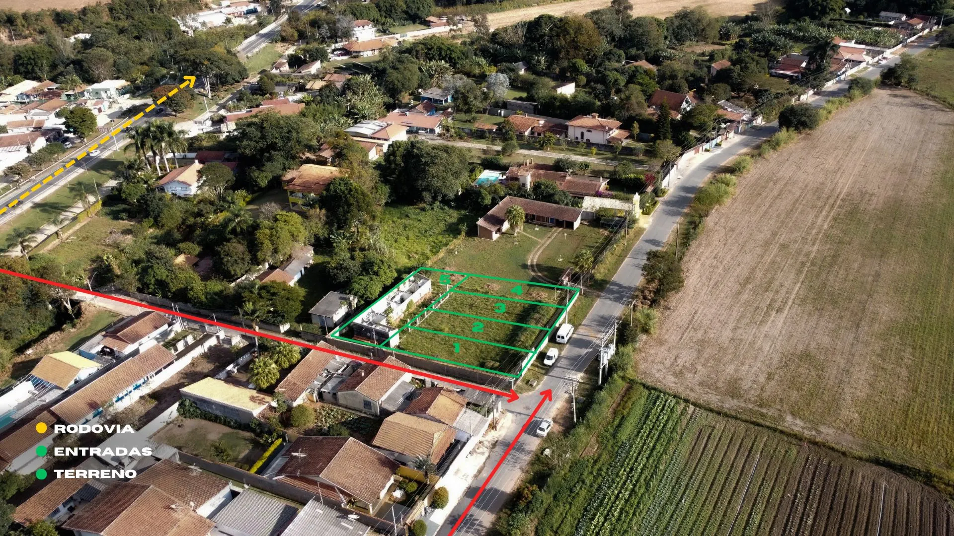 Plot for sale of 1,000 m² in São Bento do Sapucaí, SP, Brazil