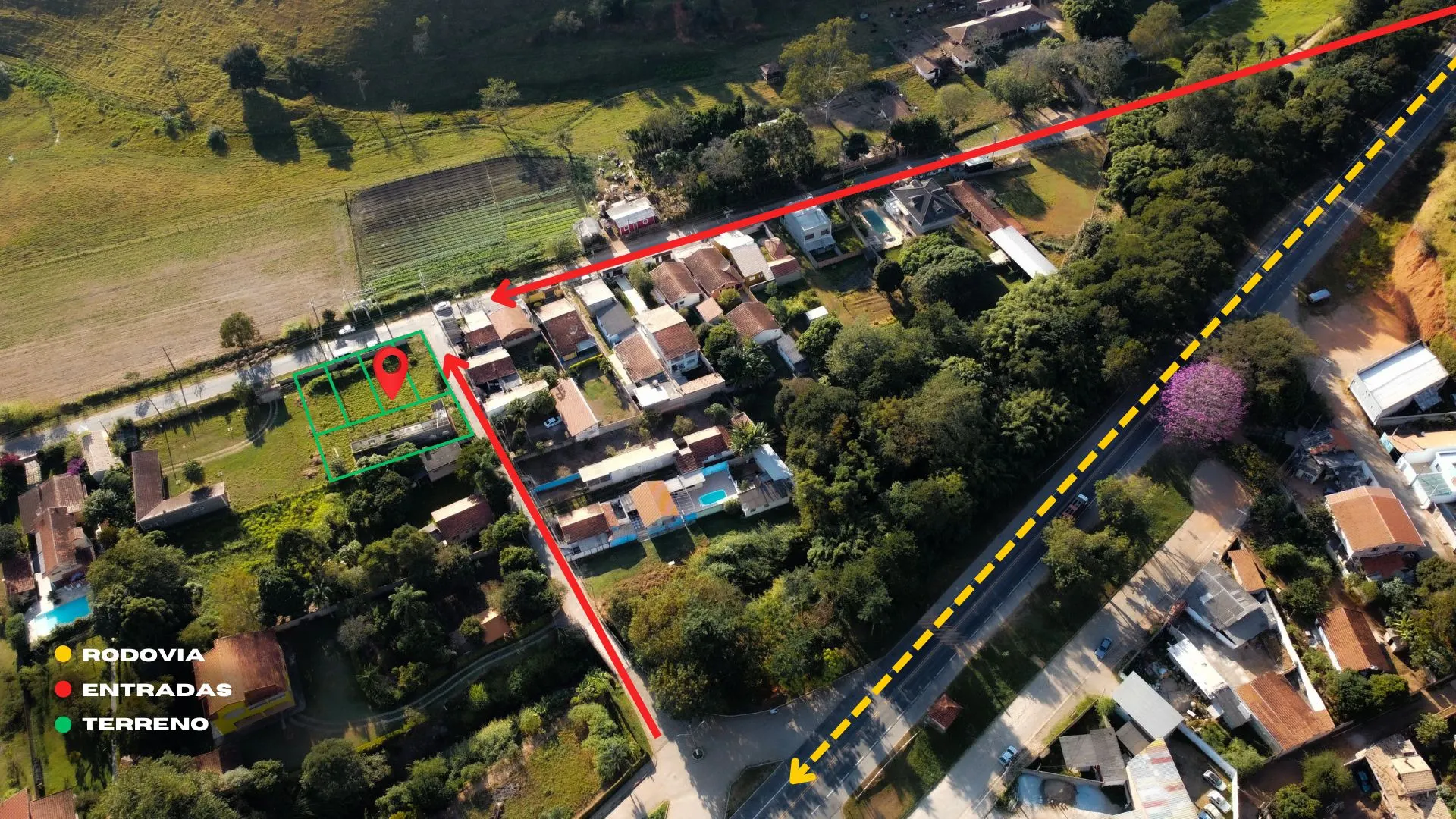 Plot for sale of 1,000 m² in São Bento do Sapucaí, SP, Brazil