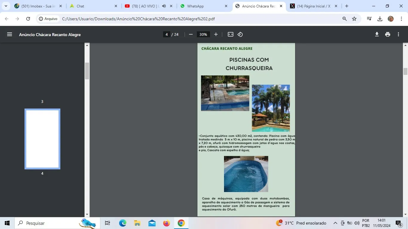 Country home for sale of 11 acres in Monte Alegre do Sul, SP, Brazil