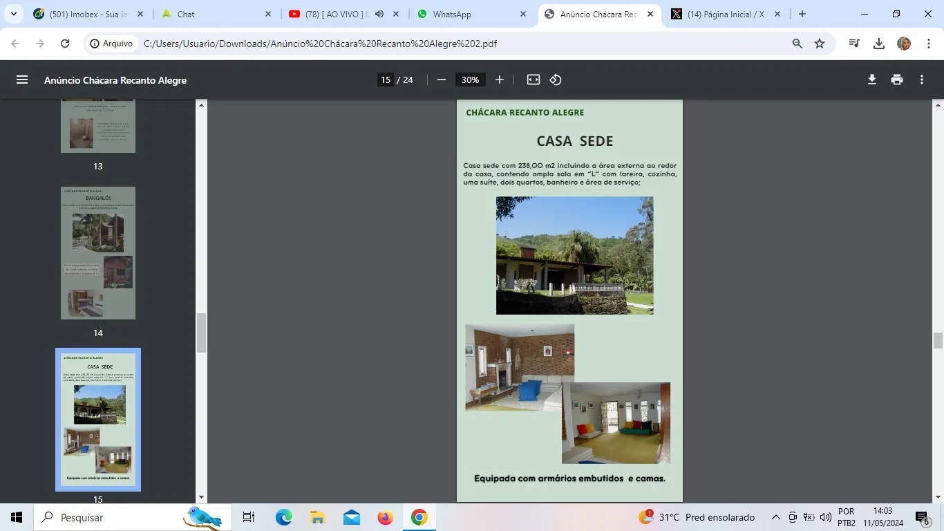 Country home for sale of 11 acres in Monte Alegre do Sul, SP, Brazil
