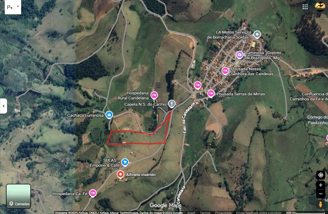 Plot for sale of 10 acres in Brazópolis, MG, Brazil