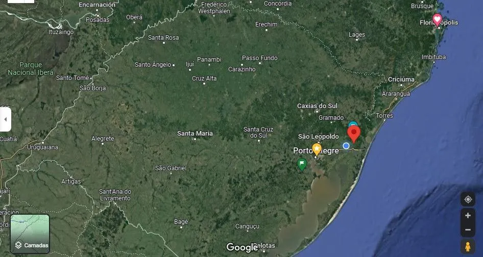 Country home for sale of 10 acres in Caraá, RS, Brazil