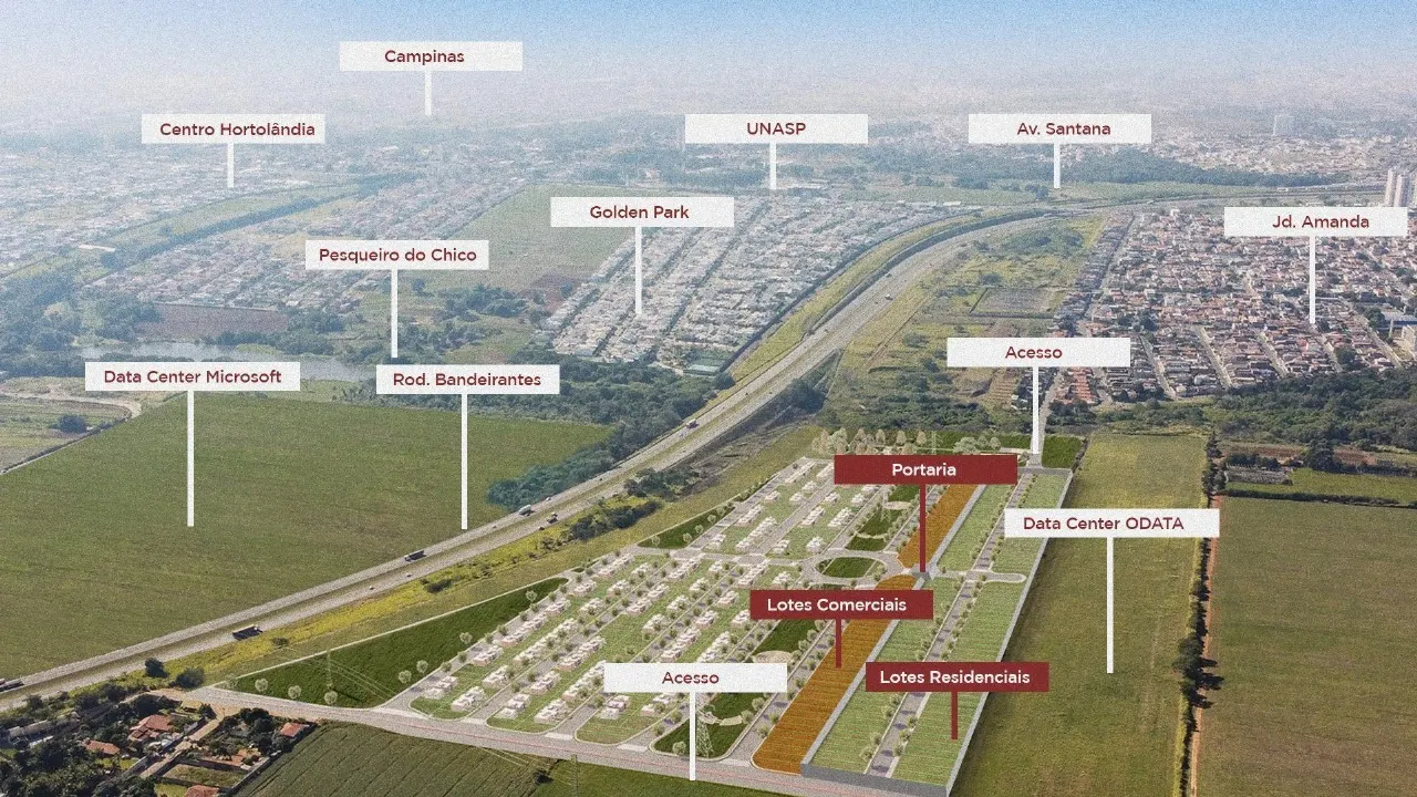 Terreno à venda de 220 m² em Hortolândia, SP, Brasil
