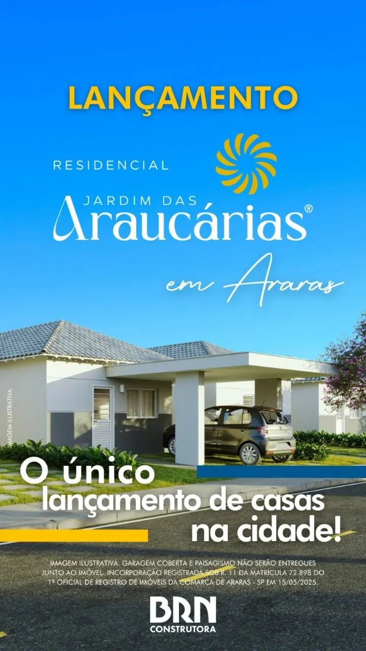 Casa à venda de 160 m² em Araras, SP, Brasil