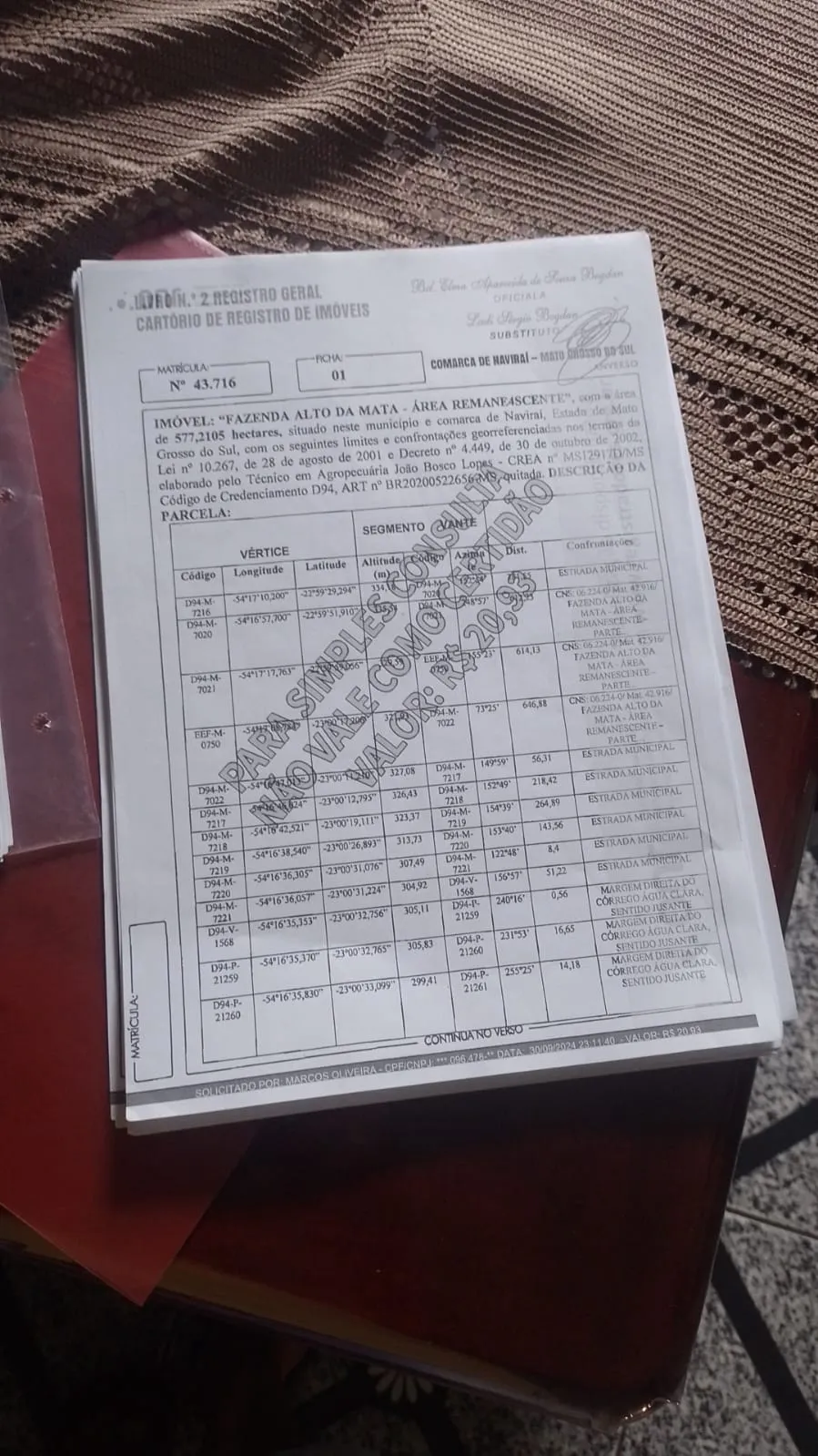 Plot for sale of 7 acres in Tapejara, PR, Brazil