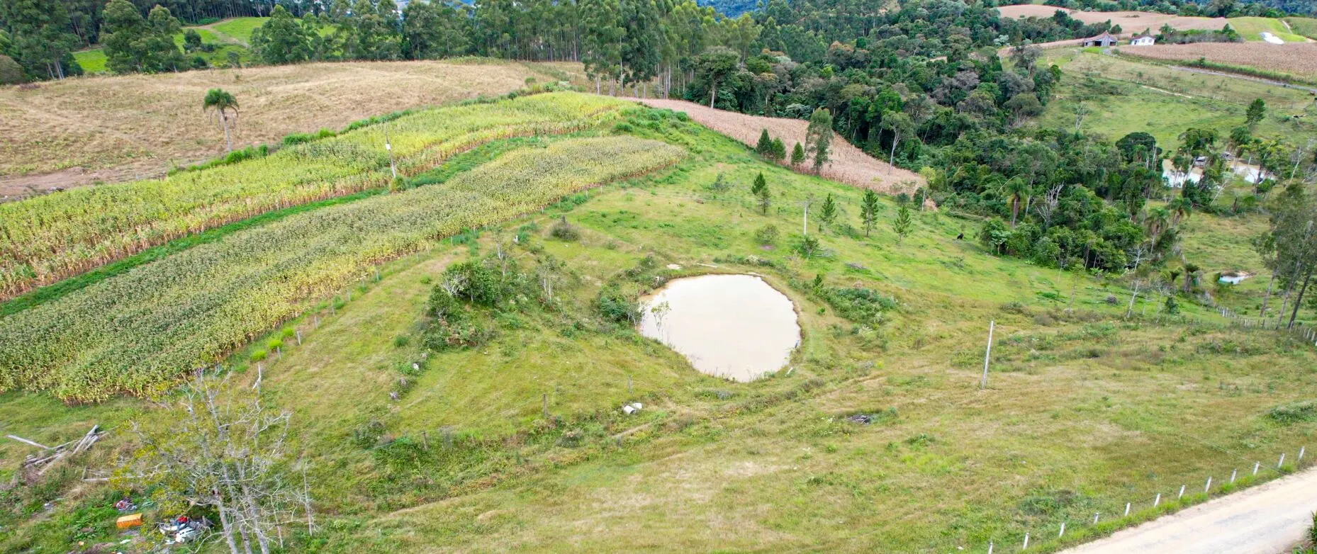 Terreno à venda de 3 ha em Witmarsum, SC, Brasil