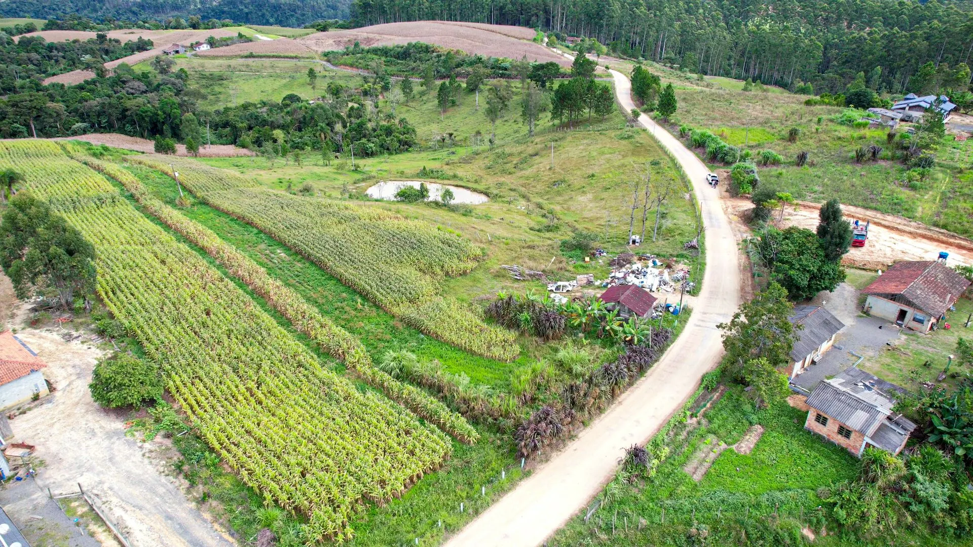 Terreno à venda de 3 ha em Witmarsum, SC, Brasil