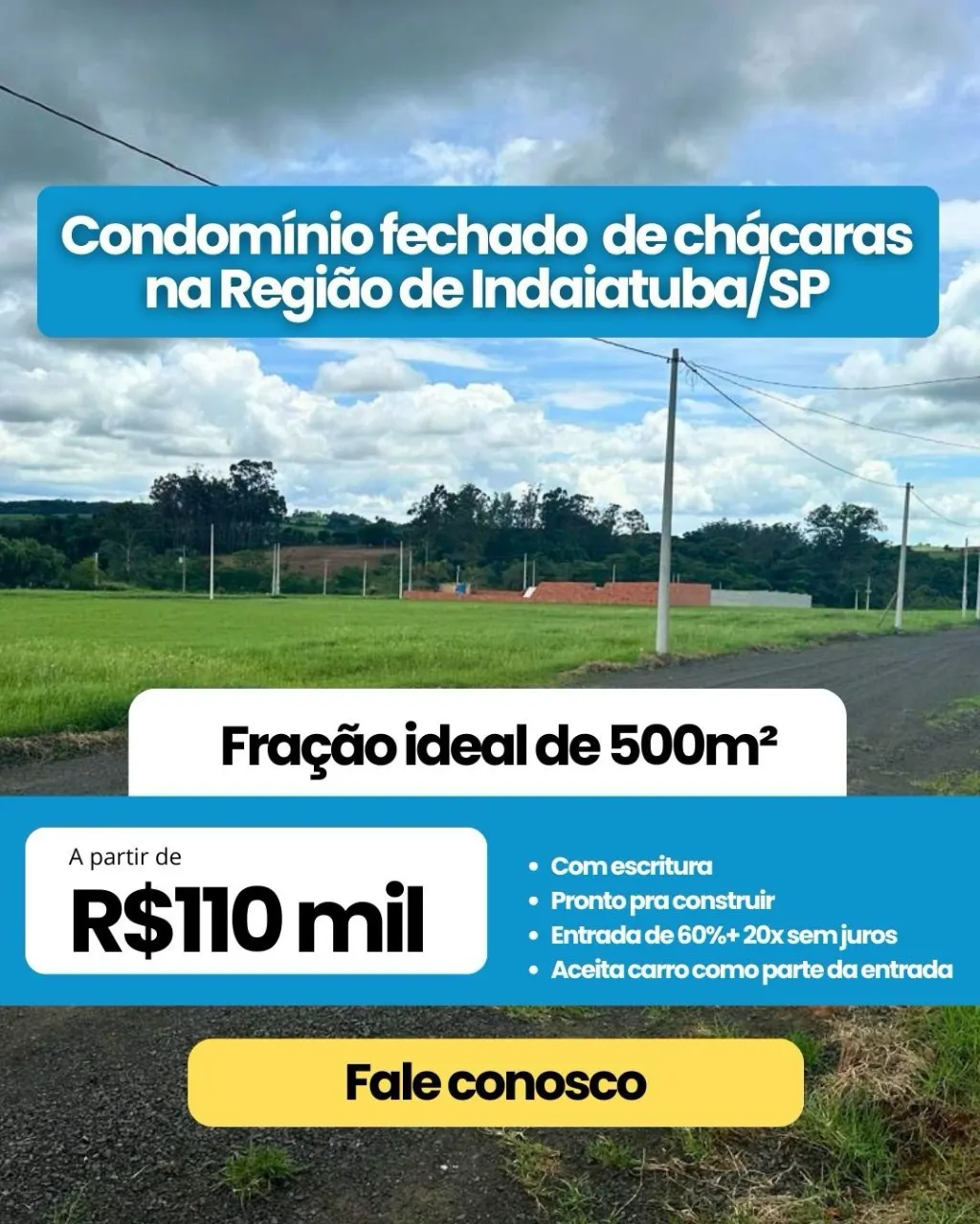 Terreno à venda de 450 m² em Elias Fausto, SP, Brasil