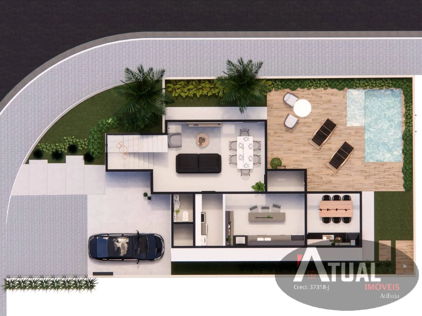 Casa à venda de 294 m² em Atibaia, SP, Brasil