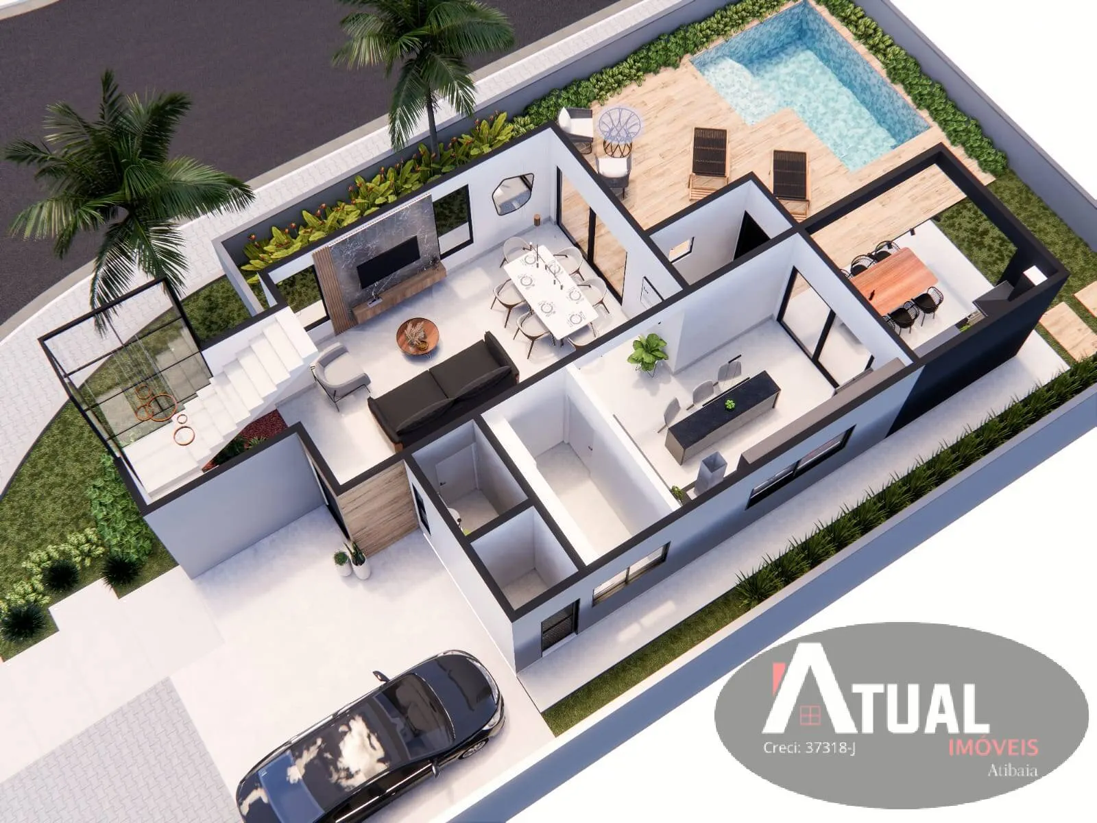 Casa à venda de 294 m² em Atibaia, SP, Brasil
