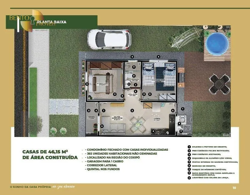 Casa à venda e para Alugar de 135 m² em Cuiabá, MT, Brasil