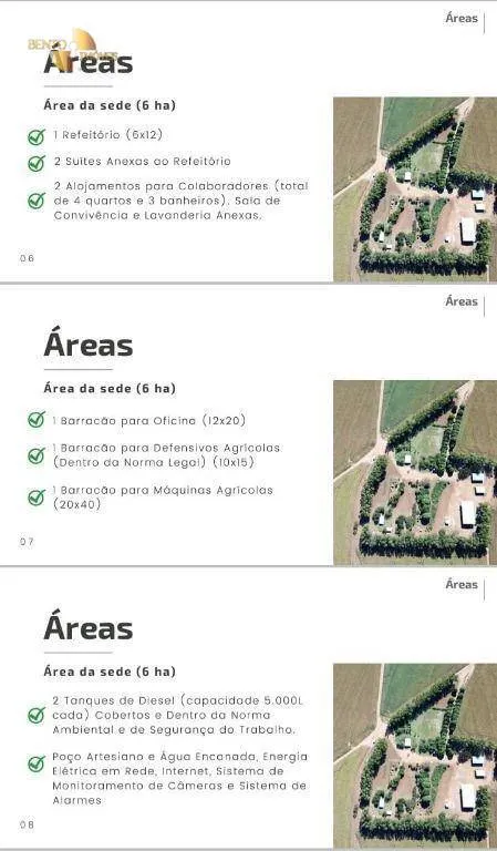 Fazenda à venda de 1.502 ha em Campo Novo do Parecis, MT, Brasil