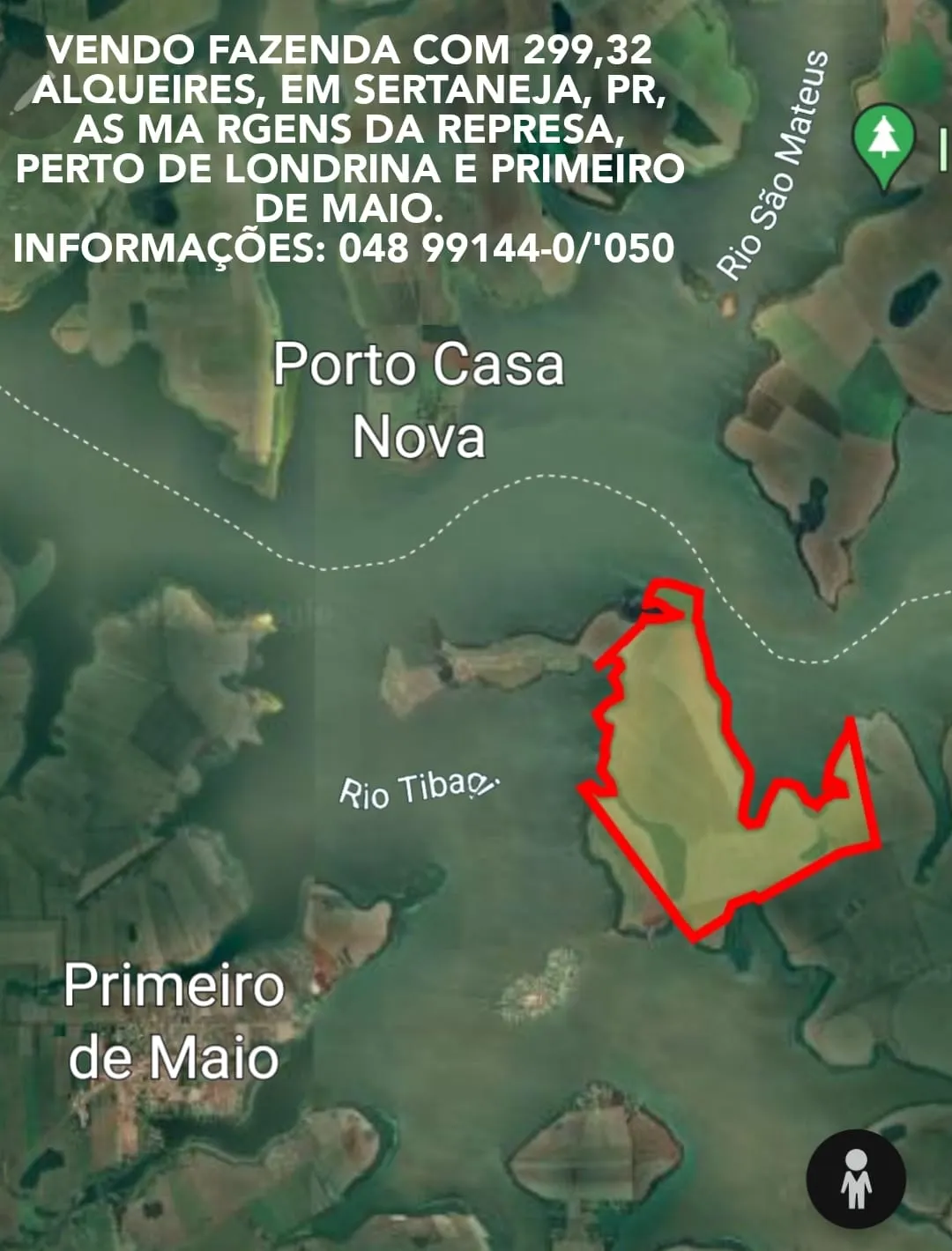 Fazenda à venda de 692 ha em Sertaneja, PR, Brasil