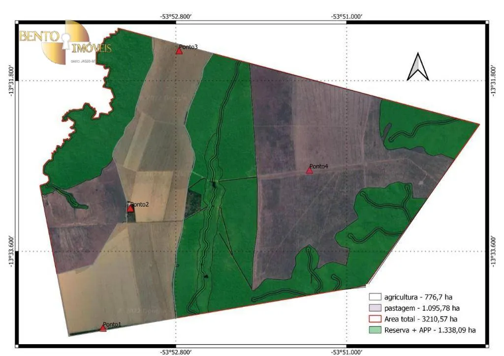 Farm for sale of 7,957 acres in Paranatinga, MT, Brazil