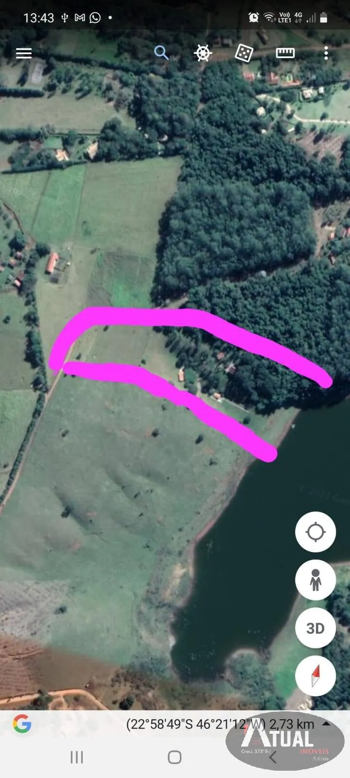 Country home for sale of 6 acres in Piracaia, SP, Brazil