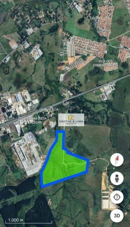 Plot for sale of 124 acres in Lorena, SP, Brazil