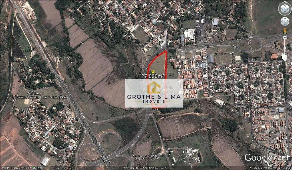 Terreno à venda de 3 ha em Taubaté, SP, Brasil